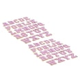 thumbnail image 2 of Iron On Letters, 2 Sets Purple Gold Trim A To Z 26 Letter Patches 26 Letters  For Package For Shirt For Dress For Shoe, 2 of 8