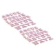 thumbnail image 1 of Parches para ropa, 2 juegos de 26 parches bordados con letras, parches con letras elegantes y modernos, 1 of 14