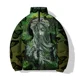thumbnail image 3 of Parka para hombre Chaqueta para clima frío para hombre Ropa para hombre Abrigo de algodón nuevo y moderno Chaqueta con estampado de estatuas vintage Chaquetas Abrigos para hombre, 3 of 5