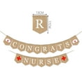 thumbnail image 5 of TABLZONE Rustic Khaki Burlap Banner for Appreciation Day and Graduation Party Decorations, 5 of 5