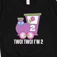 thumbnail image 3 of Inktastic 2nd Birthday Cute Train I'm Two Toddler Sweatshirt, 3 of 4