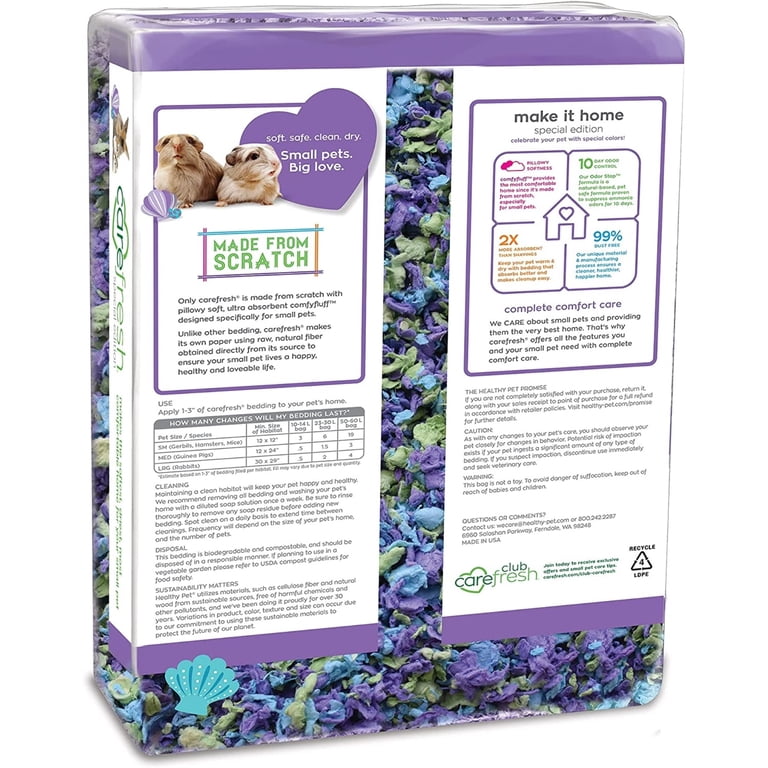 Natural Paper Bedding for Small Pets, 50L photo 2