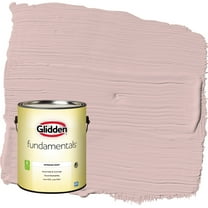 Glidden Fundamentals Tea Time / Pink Semi-Gloss Interior Paint, 1 Gallon