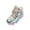 Silver, variant on ZACPNCV Toddler Girls Flower Luminous Sports Shoes Soft Soles Non-slip Casual All Comfortable Breathable Shoes Gold 18-24 Months