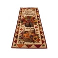 thumbnail image 2 of Aonerit Quilted Autumn Pattern Tablecloth, Printed Fall Dining Decor, Washable Thanksgiving Cover, Seasonal Living Room Party Table Accessory, 2 of 6