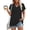 *1-Black, variant on No Boundarie Women's V-Neck Short Sleeve T-Shirt,Ladies Dressy Casual Basic Tee,Summer Breathable Tops For Women,Army Green,S-2XL