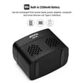 thumbnail image 3 of AROMA AG-05 Bluetooth Electric Guitar Amplifier with 5-Watt Stereo Output, Distortion, Gain, Tone Control, 3.5mm Monitor, 6.35mm Input, and Rechargeable 2200mAh Battery, 3 of 8
