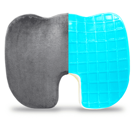 Pivit Memory Foam Cooling Gel Transport Wheelchair Coccyx