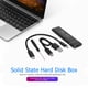 thumbnail image 1 of Caja M.2 NVME PCIe a USB3.1 GEN2 M Key SSD (USB C-USB A+USB C-USB C), 1 of 9
