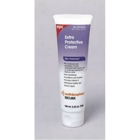 Secura Extra Protective Cream 3-1/4Oz, Non-sensitizing (1 Tube)