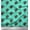 Aquamarine Green, variant on Soimoi Green Cotton Duck Fabric Geometric & Rose Floral Print Fabric By the Yard 44 Inch Wide