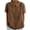 Khaki, variant on Staron Women Linen Shirts Summer Casual Loose Blouse Collared Short Sleeve Solid Basic Vacation Travel Tops, Hot Pink M