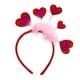thumbnail image 3 of Diadema con Forma de Corazón Jinwen Accesorios para el Cabello Rosa Rojo Tocado del Día de San Valentín, 3 of 8