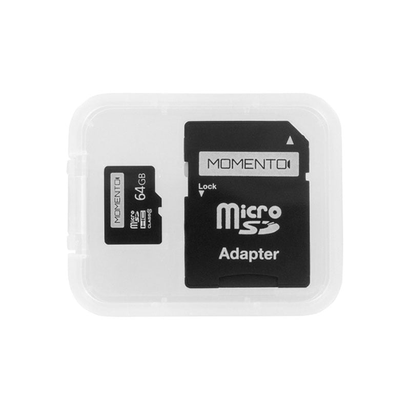 Momento CD-64GB Micro SD Card, Compatible for M4, M5 and M6, 64GB