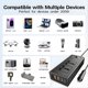 thumbnail image 3 of Inversor de Corriente para Coche de 200 W, de 12 V A 220 V, Cargador Rápido USB-C/USB QC 3.0 (36 W) de 20 W, con Doble Salida de CA y Cargador para Coche., 3 of 5