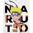 thumbnail image 4 of Naruto Shippuden Big Letters Title Logo Youth White Graphic Tee-Large, 4 of 7
