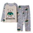thumbnail image 1 of Conjuntos de pijamas de seda de leche para niños, ropa de dormir de Anime Kawaii Sanrioed, Cinnamoroll Kuromi, ropa de casa para niños y niñas, otoño 2023, 1 of 4