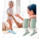 thumbnail image 4 of Rodilleras antideslizantes para gatear y calcetines antideslizantes para bebés y protectores de rodillas para niños pequeños, 4 of 5