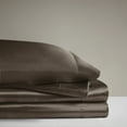 thumbnail image 6 of Comfort Classics Satin Chocolate Luxury 6 PC Sheet Set, California King - Wrinkle Free, 6 of 18