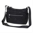 thumbnail image 4 of KAUKKO bolso cruzado para mujer, bolso de hombro ligero, bolso cruzado de nailon con múltiples bolsillos, bolso de viaje para mujer KAUKKO 1517-NEGRO, 4 of 5