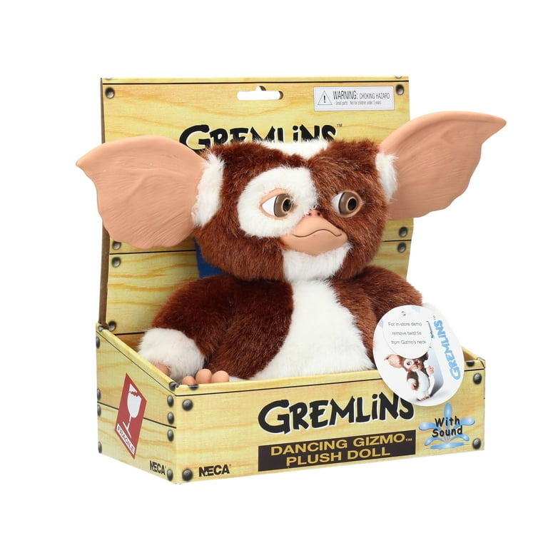 NECA - Gremlins Gizmo Plushie Stuffed Animal Toy, Electronic NECA - Gremlins Gizmo Plushie Stuffed Animal Toy, Electronic