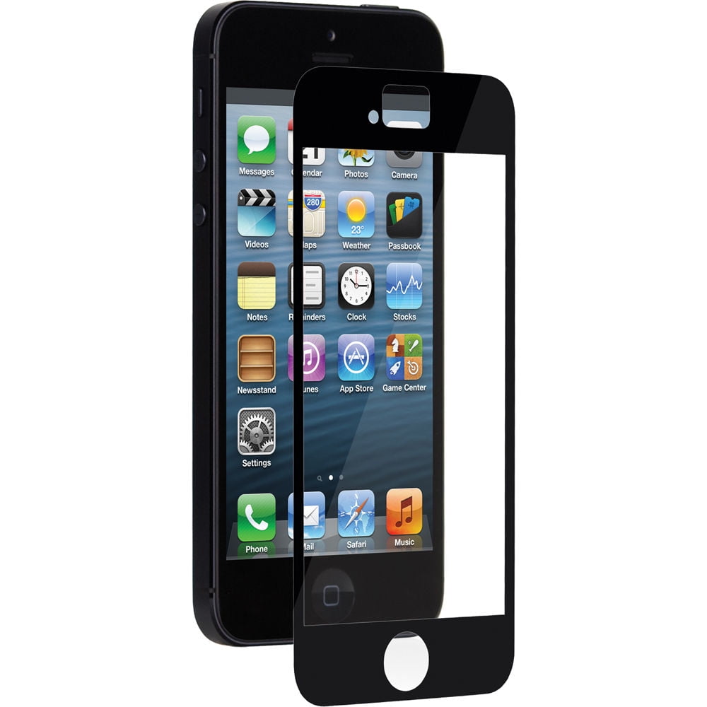 Moshi iVisor AG Screen Protector for Apple iPhone 5/5s/5c/SE (Black
