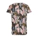 thumbnail image 2 of Tops Cortos para las Mujeres, Casual Plaid V-Cuello Manga Corta Suelta Camiseta Top Hecho de Poliéster Ligero para Toda la Temporada, Tops Sueltos para las Mujeres, 2 of 5