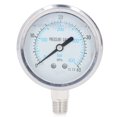 thumbnail image 1 of Vacuum Manometer, Multi Purpose Pressure Gauge Accurate Clear Dial   For Water For Household 0~40Mpa, 1 of 8