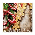 thumbnail image 1 of Christmas Bandana, Cookies Candy Canes, Unisex Head and Neck Tie, by Ambesonne, 1 of 2