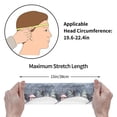 thumbnail image 7 of Wukai Watercolor Winter Landscape For Christmas Sports sweatband,Men & Women Sweatband Headband for Running, Cross Training, Racquetball, Working Out, 7 of 7