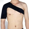 thumbnail image 1 of Shoulder Brace, 1Pcs Shoulder Brace Adjustable Protection Injury Prevent Adjustable Breathable Gym Sports Care Single Shoulder Support for Men (Size : R), 1 of 7