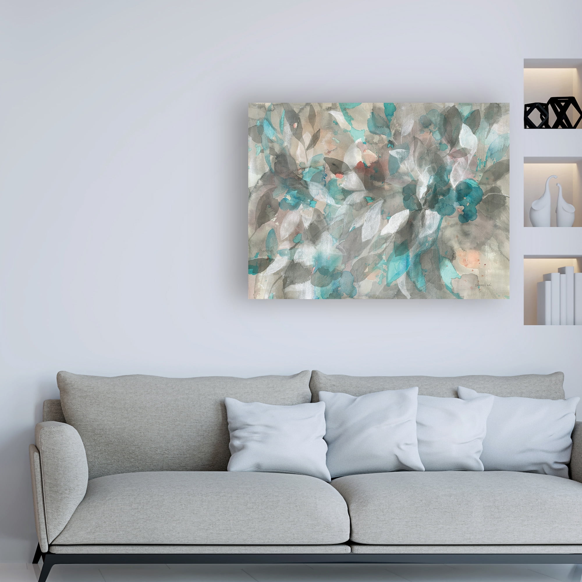 Trademark Fine Art 'Abstract Nature' Canvas Art by Danhui Nai