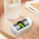 thumbnail image 5 of Pastillero portátil de 3 compartimentos - Estuche de viaje con tapas deslizantes, compacto y hermético para pastillas y vitaminas, plástico apto para uso alimentario, 9 x 3,5 x 3,5 cm, 5 of 7