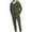 Army Green, variant on BXINGOHAI 2 Pieces Sweatsuits For Men Full Zip Up Tracksuits Drawstring Long Sleeve Hoodies Pullover Sweatshirts Elastic Waist Sweatpants 2024 Casual Daily Sets With Pocket Today Gray,XL