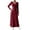 QR1-Wine, variant on Women's Ribbed Knit Sweater Dress Bodycon Maxi Dress Casual Long Sleeve Crew Neck A Line Long Dress Winter Wedding Guest Dresses