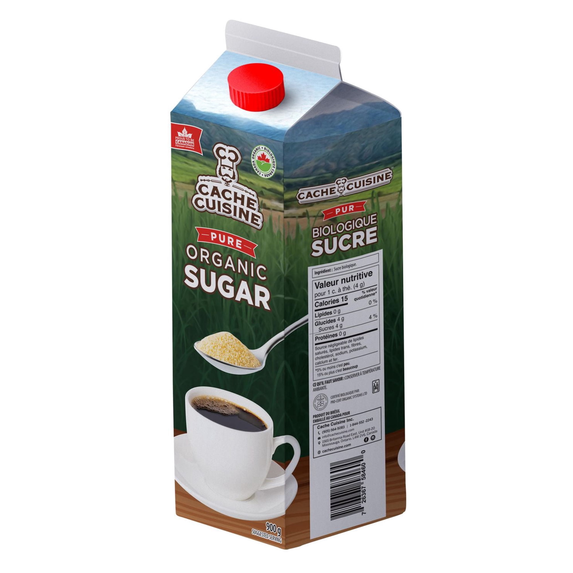 Cache Cuisine Pure Organic Sugar - Walmart.ca