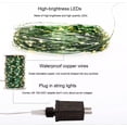 thumbnail image 7 of RESNICE Green Wire Fairy Lights Plug in 660FT High Bright 2000 LED Waterproof LED String Lights with Remote Warm White for Christmas Tree, Patio, Garden, Backyard, 7 of 7