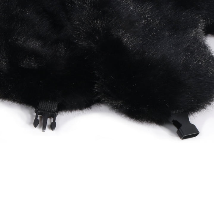 TZ Promise Men Women Winter Fuzzy Fluffy Solid Trapper Hats Windproof Russian Ushanka Warm Ear Flaps Cold Weather