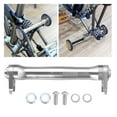 thumbnail image 4 of Folding Bike Extension Rod Rear Cargo Rack for Transporting Pushing, 4 of 8
