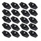 thumbnail image 3 of 20x Ruedas de polea universales Ruedas adhesivas Ruedas giratorias de pasta de acero inoxidable Mini ruedas giratorias para caja de almacenamiento, 3 of 9
