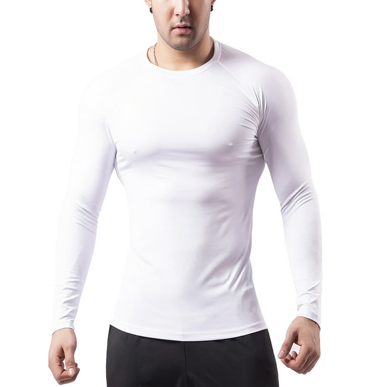 Boy's Long Sleeve Shirt Quick Dry Baselayer Compression Trianing Tops