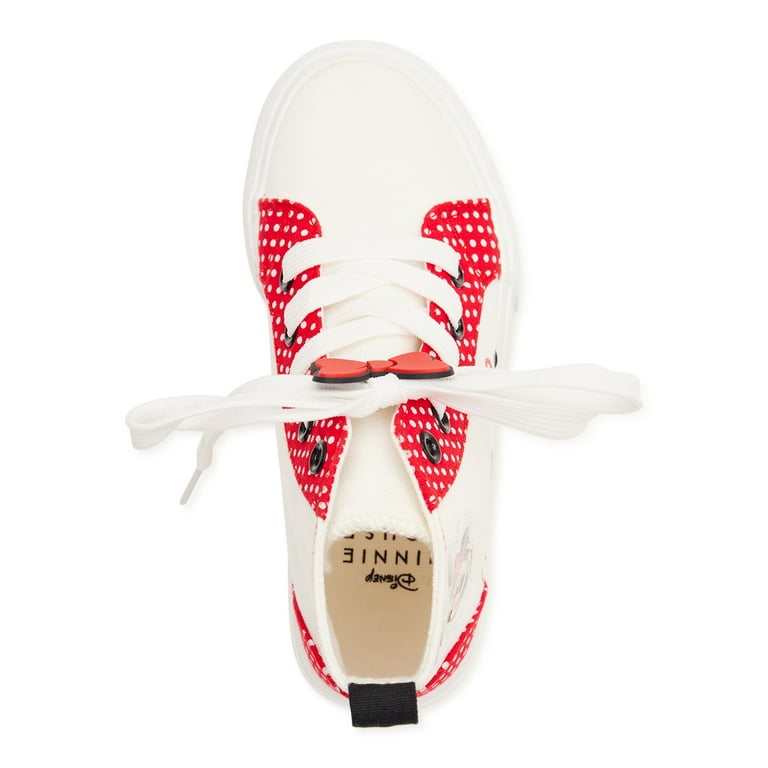 Disney Minnie Mouse Kids Tennis Shoes, High Top Sneakers for Disney Minnie Mouse Kids Tennis Shoes, High Top Sneakers for