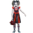 thumbnail image 4 of Déguisement d'Halloween pour Filles Skull Cheer Leader, Robe de Danse à Manches Volantées, Uniforme d'Équipe Rooter, 4 of 6