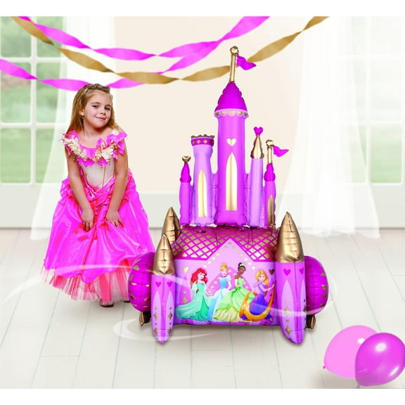55 in. Once Upon a Time Princess Castle Air Walker Balloon