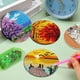 thumbnail image 5 of Posavasos Circulares DIY Kits Puntos Diamante Artísticos Con Diamantes 6/7/8 Uds., 5 of 9