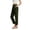 Green, variant on Yoga Pants for Women with Pockets Causal Stretchy Dress Pant Elastic High Waist Workout Slacks for Business Khaki S