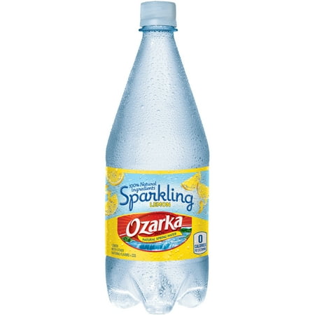 OZARKA Brand Sparkling Natural Spring Water, Lemon 33.8 ...