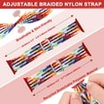 thumbnail image 7 of 4 Pack Braided Bands Compatible with Apple Watch 38/40/41/42/44/45/46/49mm for Women Men, Solo Loop Nylon Strap for iWatch Series 11/10/9/8/Ultra 3/SE 3, 7 of 7