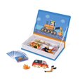 thumbnail image 4 of Juego de vehículos Magnetic Racers Janod MagnetiBook 69 piezas para mayores de 3 años, 4 of 7