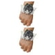 thumbnail image 1 of Ramillete de muñeca Kearding rosa satinada hecho a mano N19 gris oscuro 2Conjunto, 1 of 6